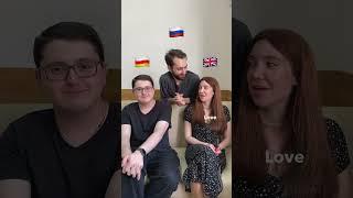 Ossetian, English, Russian languages