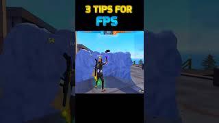 3 Tips To Increase FPS  #freefire #oneshotindia #shorts