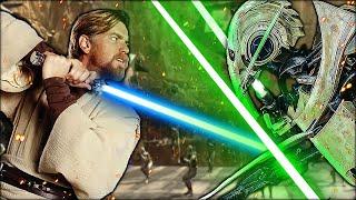 Pourquoi GRIEVOUS PERD aussi FACILEMENT contre OBI WAN KENOBI dans la Revanche des Sith ?