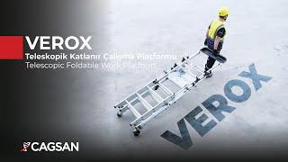 VEROX | Teleskopik Katlanır Çalışma Platformu | CAGSAN