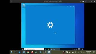 Windows 10 Enterprise LTSC LiteOS on Gnome Boxes in Steam Deck