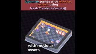 Unity Performance Tip: Combine Meshes to Optimize Modular Assets