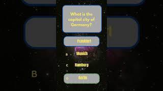 ️ "Can You Guess These Capital Cities? | World Geography Quiz #quiz #capitalcity
