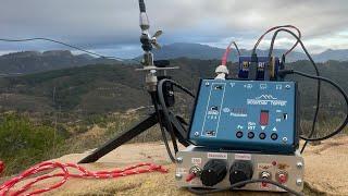 QRP 2W 14MHZ with antenna 27MHZ.