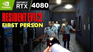 RESIDENT EVIL 2 / BIOHAZARD 2 - First Person Fan Made Remake - RTX 4080 4K Ultra Gameplay & Download