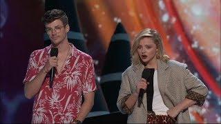 Grant Gustin and Chloe Moretz Present Choice Drama Movie Actor | Teen Choice Awards 2018