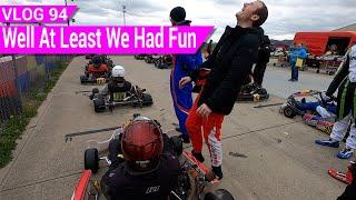 Kart Vlog 94: Cold Weather Again. Were We Fast? | Briggs LO206 Racing