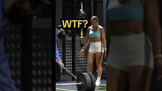 How muscle girl reacting to Anatoly #fitness #anatoly #gym