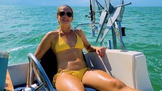 Ep. 108, Sailing to Naturist Island  (Passage Key)