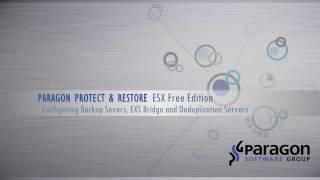 Protect & Restore Free Config BS DDS ESX | Paragon Software Group