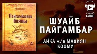 #14 ШУАЙБ ПАЙГАМБАРДЫН ТАРЫХЫ || ПАЙГАМБАРЛАР БАЯНЫ | АУДИОКИТЕП | АКИМЖАН УУЛУ МУХАММЕД