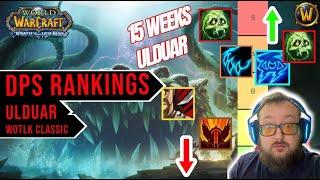 Ulduar DPS Rankings After 15 Weeks | WotLK Classic