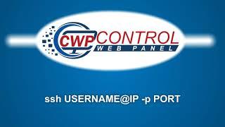 CWP - Admin Panel:  CWP to CWP Migration