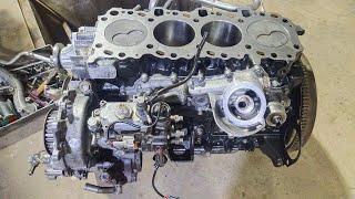 Toyota land cruiser Prado 1kz T-e engine restoration Completely