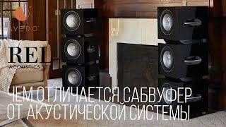 ЗАЧЕМ НУЖЕН сабвуфер → Чем отличается САБВУФЕР от акустической системы