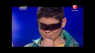 Ukraine's Got Talent 5. - 1 Live. Blind DJ Yuri Astakhov 04/20/13