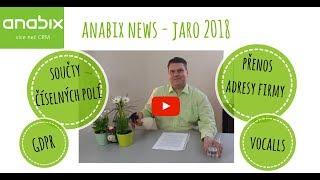 Anabix News Jaro 2018