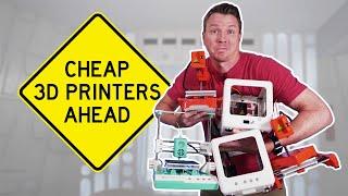 I Bought the 5 Cheapest 3D Printers on Amazon