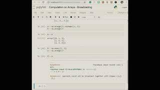 Broadcasting Example 2 || Python || Numpy || Data Science || Machine Learning