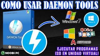 DESCARGAR,INSTALAR Y COMO UTILIZAR DAEMON TOOLS / NOOBS PC / #DAEMONTOOLS #ARCHIVOSISO #IMAGNESPC