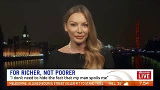 Anna Bey on "Sunrise" Breakfast show on Channel 7 in Australia