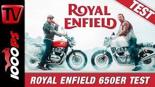 Royal Enfield Continental GT 650 und Interceptor 650 Test 2019 - ein episches Intro!