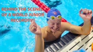 Evgeniia Chikunova Breaks Her Own 200m Breaststroke World Junior Record