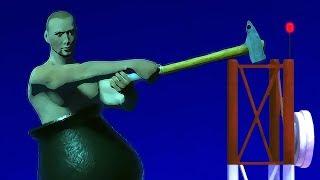 Getting Over It - Я ЗАЛЕЗ НА ВЕРШИНУ - ФИНАЛ - КОНЦОВКА [#5] - Игра - Прохождение