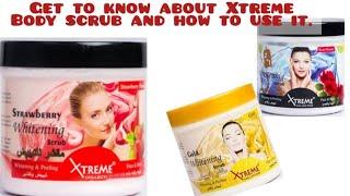 Xtreme Collection body Scrub Review.#bodyscrub#lighteningskin