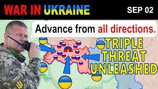 02 Sep: Ukrainians OPEN NEW AXES OF ADVANCE in Kursk | War in Ukraine Explained