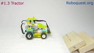 Model #1.3 Tractor (Wedo 2.0) by Roboquest.org