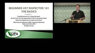 BEGINNER UST INSPECTOR 101 - BASICS