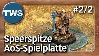 Tutorial: gaming board for Age of Sigmar Spearhead – Part 2 / Magnetic Gaming Board, Skaventide, TWS