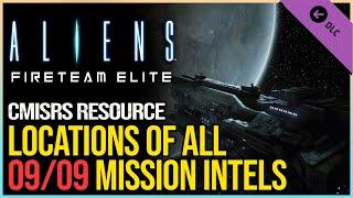 Aliens Fireteam Elite Pathogen DLC All Intel Locations