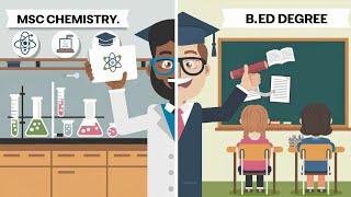 MSc Chemistry vs B.Ed Degree | Which One is Right for You?