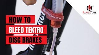 How to Bleed Tektro Hydraulic Disc Brakes | BleedZone Kit