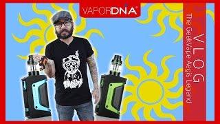 VaporDNA VLOG ~ The GeekVape Aegis Legend Box Mod Rugged Vape Kit