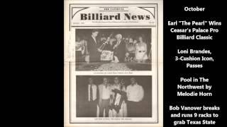 National Billiard News 1984 - All 12 Issues For Sale