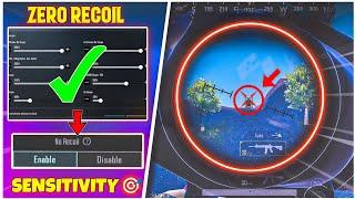 3.4 UPDATE में भी SCOPE जमेगा अब(ZERO RECOIL) SENSITIVITY BGMI 3.4 BEST SENSITIVITY GYRO & NON GYRO