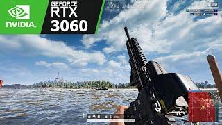 PUBG | 4K Max Settings | RTX 3060 (NO COMMENTARY)