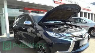 Амортизаторы (упоры) капота для Mitsubishi Pajero Sport/L200 (2016-) от upory.ru