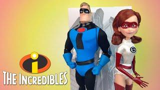 D23 Exclusive Mr. & Mrs. Incredible Pixar Designer doll Set ReViEw (The Incredibles)