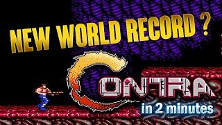 [1:50] New World Record? Speedrun | CONTRA [NES]