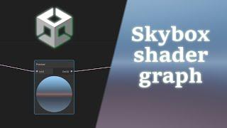 Awesome skybox shader graph in Unity #unity3d #tutorial #unitytutorials