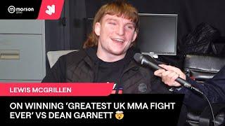 LEWIS MCGRILLEN ON 'GREATEST UK MMA FIGHT EVER' WITH DEAN GARNETT! TALKS FRIENDSHIP WITH COLE PALMER