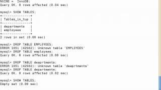 Creating Tables in MySQL 5 with Foreign Keys
