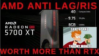 AMD Radeon Anti-lag and RIS