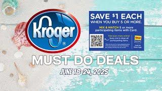 *MEGA SALE* Kroger MUST DO Deals for 6/18-6/24 | RUN DEAL, NEW Mega Sale, Weekly Digitals, & MORE!