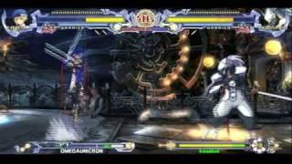 BlazBlue - OMEGAUNICRON (Noel) vs kaseius