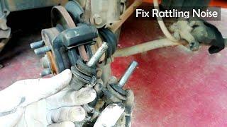 Rattling Noise Fix | Clucking And Rattling Sound While Driving | Disk Brake Servicing | Daily Hands